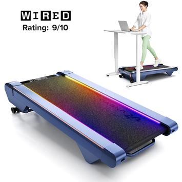 Urevo CyberPad Home gåmølle m/ stigningsfunksjon 6km/t, 110x42cm bånd (URTM038)