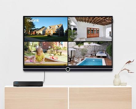 Reolink 4K 16-kanalers PoE NVR - med 4TB harddisk (NVS16)