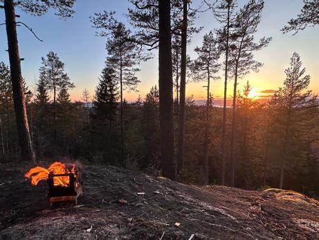 Adventure TiStove 100 titan kvistbrenner 125 gram, 82x82x115 mm (TiStove100)