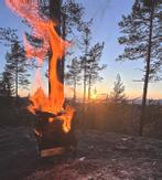 Adventure TiStove 100 titan kvistbrenner 125 gram, 82x82x115 mm (TiStove100)