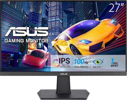 ASUS 27" IPS, 100hz, 1ms gamingskjerm med Full-HD-oppløsning (1920x1080) VA27EHF (90LM0550-B04170)
