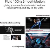 ASUS 27" IPS, 100hz, 1ms gamingskjerm med Full-HD-oppløsning (1920x1080) VA27EHF (90LM0550-B04170)