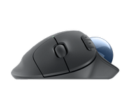 Logitech ERGO M575S Wireless Trackball - Graphite + Blue Ball (910-007029)
