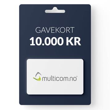 Gavekort pålydende kr 10.000,- <br> (GAVEKORT-MC-10000)