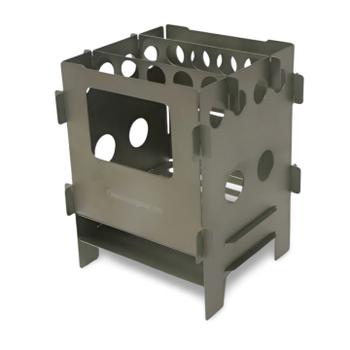 Adventure TiStove 100 titan kvistbrenner 125 gram, 82x82x115 mm (TiStove100)