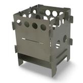 Adventure TiStove 100 titan kvistbrenner 125 gram, 82x82x115 mm (TiStove100)