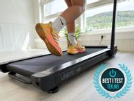 Urevo Strol 2S Pro tredemølle testvinner,  12km/t gåmølle, kontormølle,  108x42cm løpebånd, 120 kg vektkapasitet (URTM036)