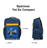 Divoom pixel backpack blue (90100058191)