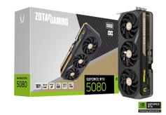 Zotac GeForce RTX 5080 16GB GAMING SOLID OC, 3x DisplayPort 2.1b, 1x HDMI 2.1b, 850W