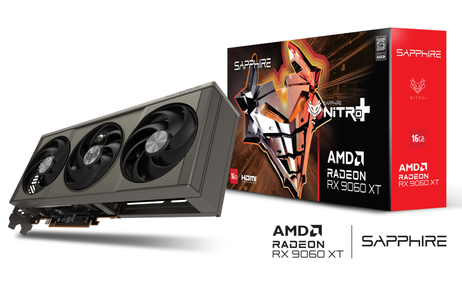 Sapphire Radeon RX 9060 XT 16GB Nitro+ Gaming OC, DisplayPort,  2x HDMI (11350-01-20G)