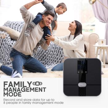 OYeet BS-OY02 smart personvekt hvit (BS-OY02-WH)