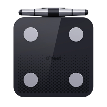 OYeet BS-OY03 smart personvekt mørkegrå (BS-OY03-BK)