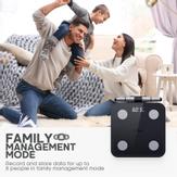 OYeet BS-OY03 smart personvekt mørkegrå (BS-OY03-BK)