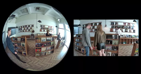 Reolink W520 360° Panorama Fisheye-kamera Wi-Fi - 6MP - som å ha fire kameraer i ett! (RLC-W520)