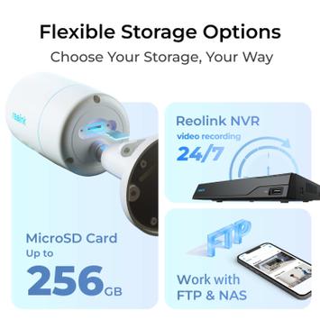 Reolink CX810 ColorX 8MP 4K PoE-kamera med nattsyn i farger (RLC-CX810)