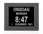 Ontario lettleselig kalenderklokke for eldre med Alzheimers, demens - 