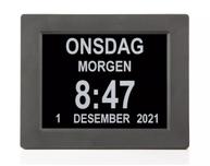 Ontario lettleselig kalenderklokke for eldre med Alzheimers,  demens -  (ONT-DC010-B)