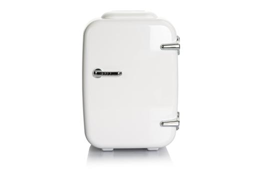 Ontario 4L retro minikjøleskap,  hvitt (ONTTC4W)