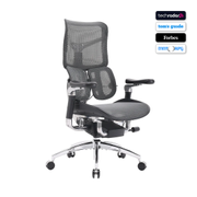 Sihoo S300 ergonomisk kontorstol svart - 5 års garanti