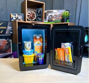 Ontario 10L minikjøleskap,  svart (ONTTC10B)