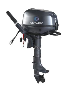 Ontario 7hk elektrisk påhengsmotor 48V 5.1KW vannkjølt (ONTARIO-E7-S)
