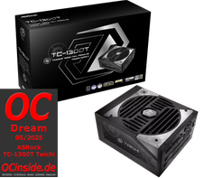 ASRock Taichi TC-1300T 1300W Titanium ATX 3.1, PCIe 5.1 - 10 års garanti