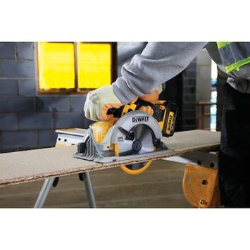 DeWalt DCS391NT sirkelsag - uten batteri 460W, 165mm - med TSTAK-boks (DCS391NT)
