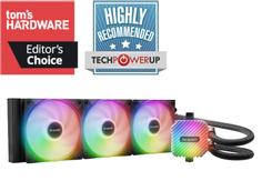 be quiet! Light Loop - 360mm Black ARGB 3x120mm vannkjøling