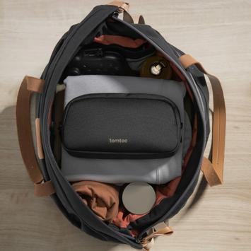 Tomtoc Light-T12 Electronic Accessory Pouch Small - 23.5x6.5x12cm (T12S1D1)