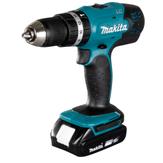 Makita DHP453RFE slagtrekker - 2x 3.0Ah LXT 18V - 42Nm - med koffert (DHP453RFE)