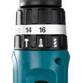 Makita DHP453RFE slagtrekker - 2x 3.0Ah LXT 18V - 42Nm - med koffert (DHP453RFE)