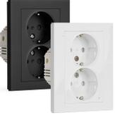 Futurehome Smart Stikkontakt Lavtbyggende (Co016)