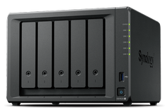 Synology DiskStation DS1525+ 2x2.5GbE NAS-server med 10GbE-støtte, 5x 2.5"/3.5", 2x M.2 2280