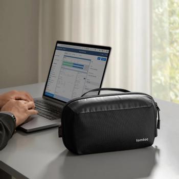 Tomtoc Navigator-T13 Accessory Pouch Black Medium - 51.4x15x10cm (T13M1D1)