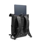 Tomtoc Navigator-T61 Rolltop Backpack Large for 17.3" laptop og 13" iPad, 48x34x18cm (T61L1D1)