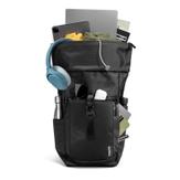 Tomtoc Navigator-T61 Rolltop Backpack Large for 17.3" laptop og 13" iPad, 48x34x18cm (T61L1D1)