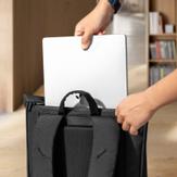 Tomtoc Navigator-T61 Rolltop Backpack Large for 17.3" laptop og 13" iPad, 48x34x18cm (T61L1D1)