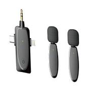 Dsong trådløst mikrofonsystem - 2 sendere med 3-i-1 mottaker