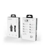 Dsong trådløst mikrofonsystem - 1 sender med 3-i-1 mottaker (DSONG-DS-A4S)