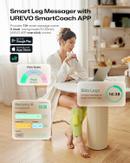 Urevo smart oppladbar leggmassasje - grønn (UCRM001-GR)