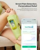 Urevo smart oppladbar leggmassasje - grønn (UCRM001-GR)