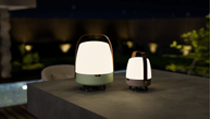 Kooduu Lite-up Play JBL OceanBlue oppladbar lampe med JBL-høyttaler (KO06-0103LS010-00)