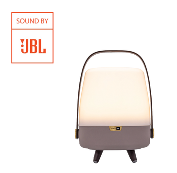 Kooduu Lite-up Play Mini Earth oppladbar lampe med JBL-høyttaler (KO06-0101LS001-02)