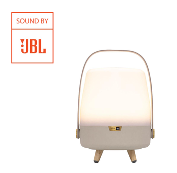 Kooduu Lite-up Play Mini Sand oppladbar lampe med JBL-høyttaler (KO06-0101LS011-02)