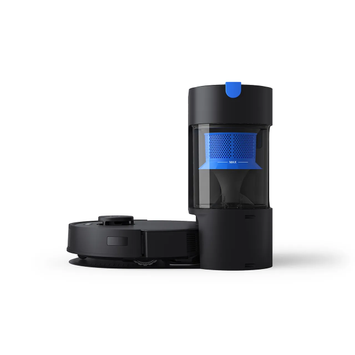 Ecovacs Deebot N20 Pro Plus svart selvtømmende robotstøvsuger med mopp (DKX55)