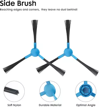 Extravis V5 sidebørster,  HEPA-filtre,  mopper (LSC-V5-ACCBOX)