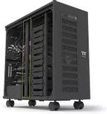 Thermaltake AX700 Super Tower Chassis SSI-CEB/ SSI-EEB/ XL-ATX/ E-ATX; 560mm Radiator Support; 360mm-630mm GPU Clearance; Support for up to 18x 3.5 or 2.5" (CA-11B-00F1NN-00)