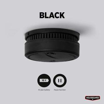 Housegard Black 10y Røykvarsler (601165)