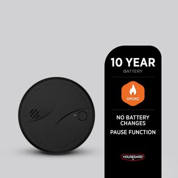 Housegard Black 10y Røykvarsler (601165)