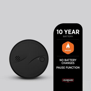 Housegard Black 10y Røykvarsler (601165)